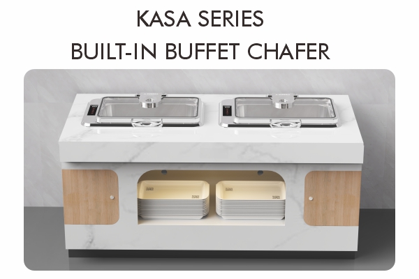 Sraith Sunnex Kasa: 8.5L Chafer buffet tógtha isteach