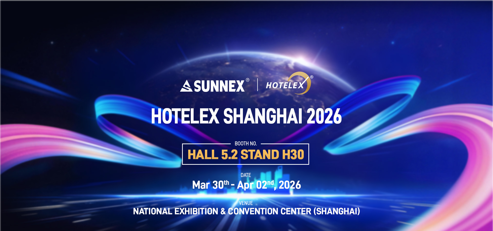 Cuireadh - Hotelex Shanghai 2026