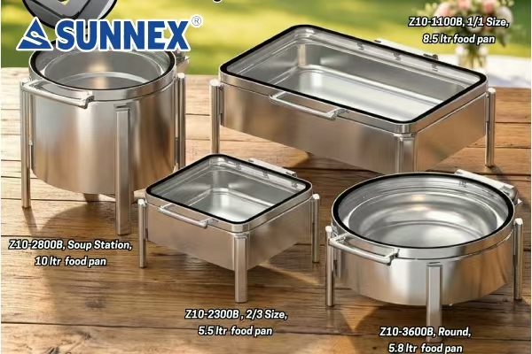 Ardaigh gach buifé le Seaclóirí Allamuigh SUNNEX Stackable & Windproof
